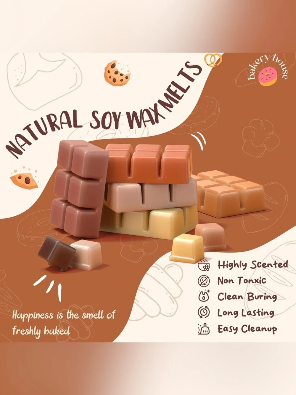 Wax Melt Bakery and Fall Scents - Choose 1